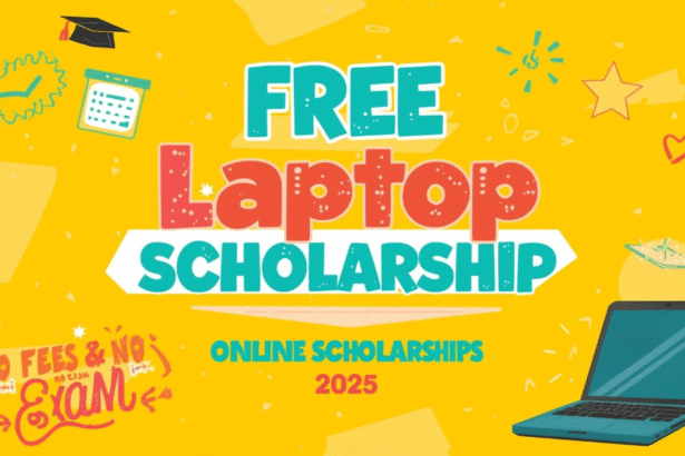 Free Laptop Scholarship for School & College Students | NO Fees & No Exam | Online Scholarships 2025