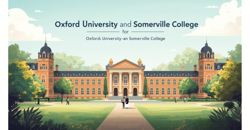 Oxford University & Somerville College have announced scholarships for Indian students in 2025